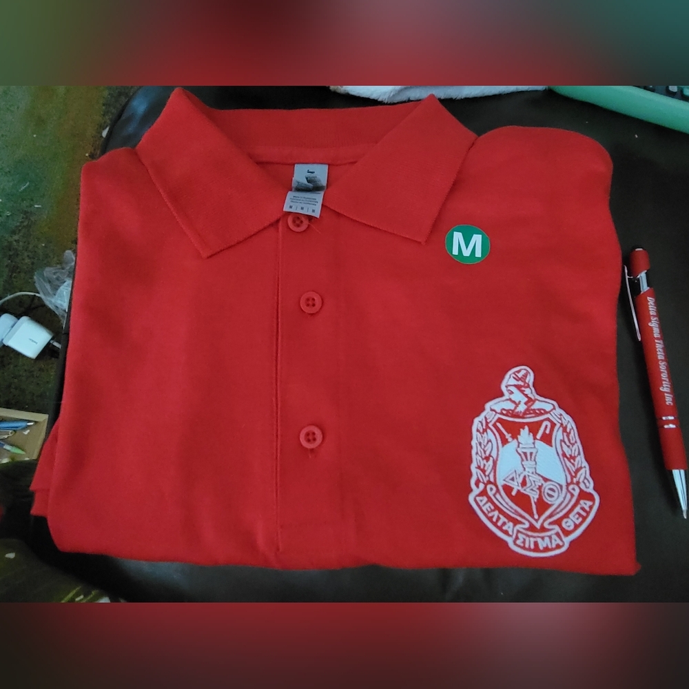 DST shirt with pen